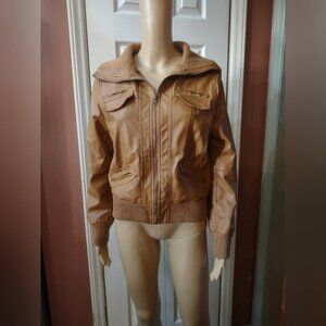 Zenna outfitters women's size large Brown zip up jacket